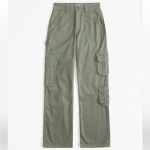 Abercrombie & Fitch Relaxed Cargo Pant - Olive